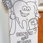 Brush and floss your teeth for good oral hygiene